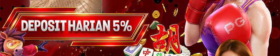 Bonus Deposit Harian 5% MAWAR4D